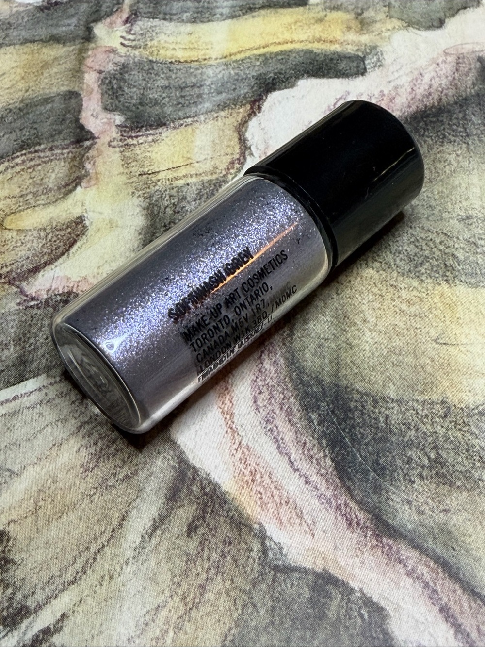 MAC COSMETICS NEW SOFTWASH GREY Pigment Loose Powder 2.5G VIAL Eye Shadow RARE